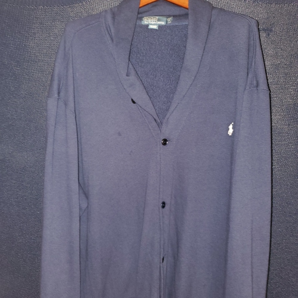 Ralph Lauren Polo Shawl Sweater
